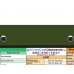 WhiteCoat Clipboard® Trifold - Army Green Veterinary Medicine Edition